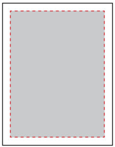 full page nonbleed ad